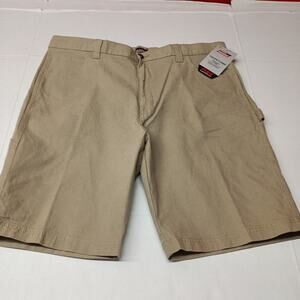 NWT Dickies Men's Size 40 Regular Fit 11” Inseam Beige Work Shorts Flex Utility